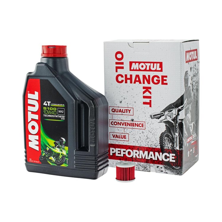 Motul Kawasaki KX450F 06-15 Performance Oil Change Kit