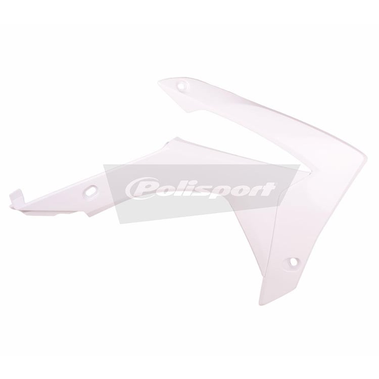 Polisport Honda CRF250R/CRF450R White Radiator Scoops