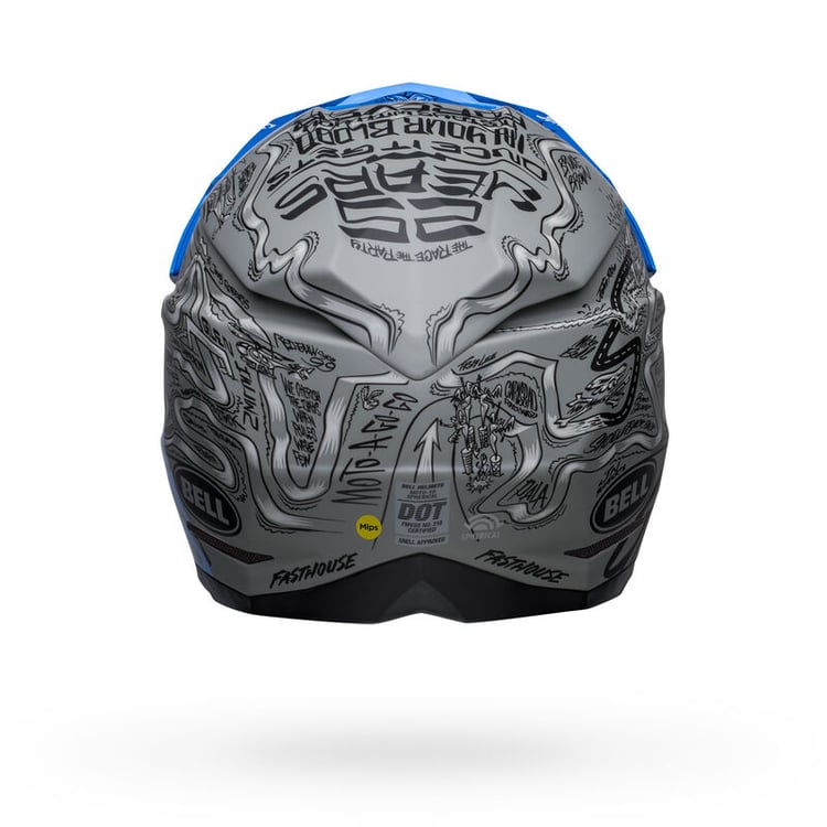 Bell Moto-10 Spherical Fasthouse Day In the Dirt Helmet