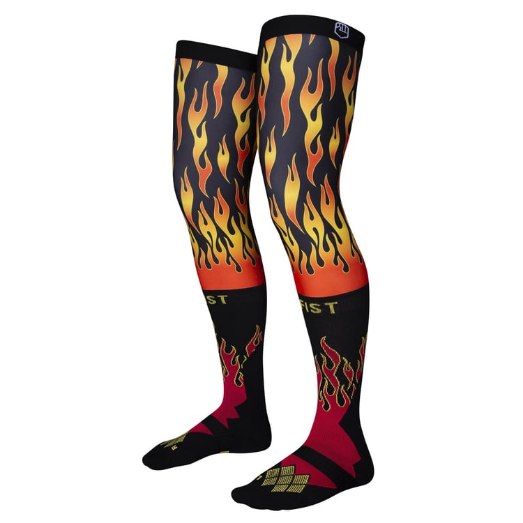 Fist Handwear Flaming Moto Socks