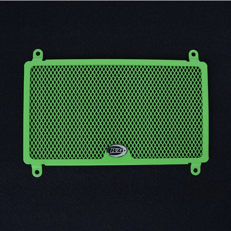 R&G Kawasaki Ninja 400 Green Radiator Guard