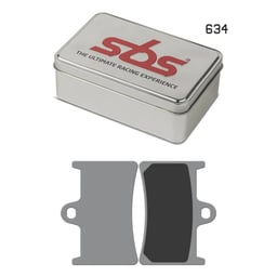 SBS Dual Sinter Racing Front Brake Pads - 634DS