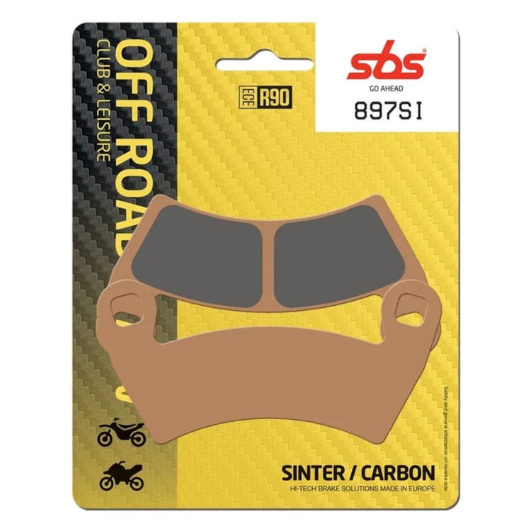 SBS Sintered Offroad Front / Rear Brake Pads - 897SI