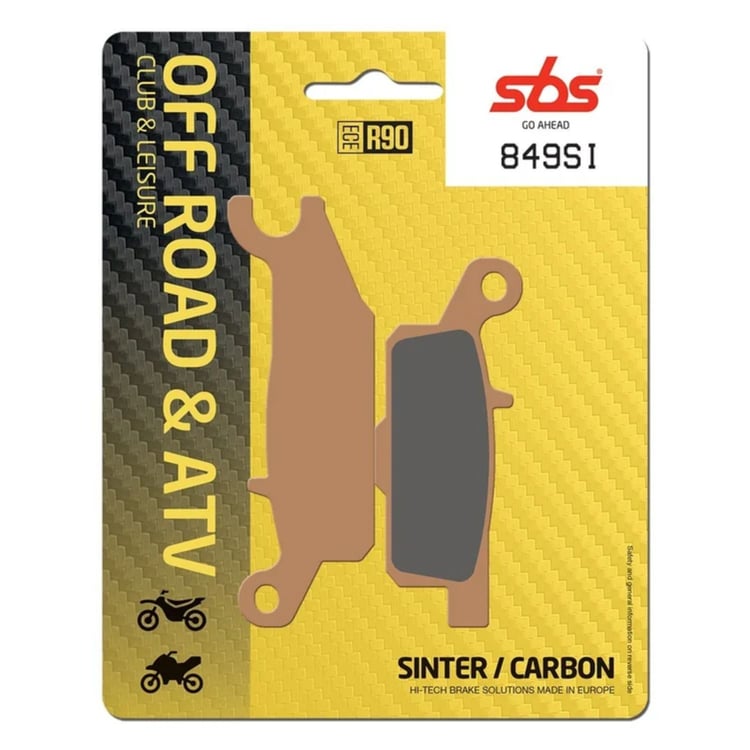 SBS Sintered Offroad Front / Rear Brake Pads - 849SI