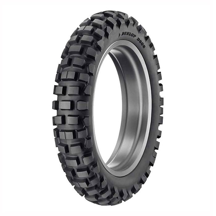 Dunlop D606 130/90-18 DOT Knobby Rear Tyre