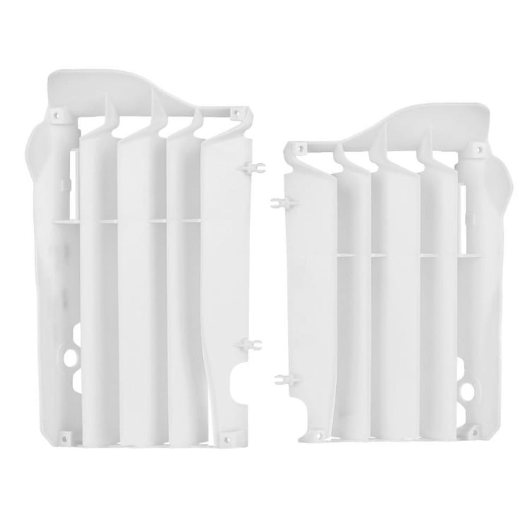 Polisport Honda CRF250R 14-15 White Radiator Louvres