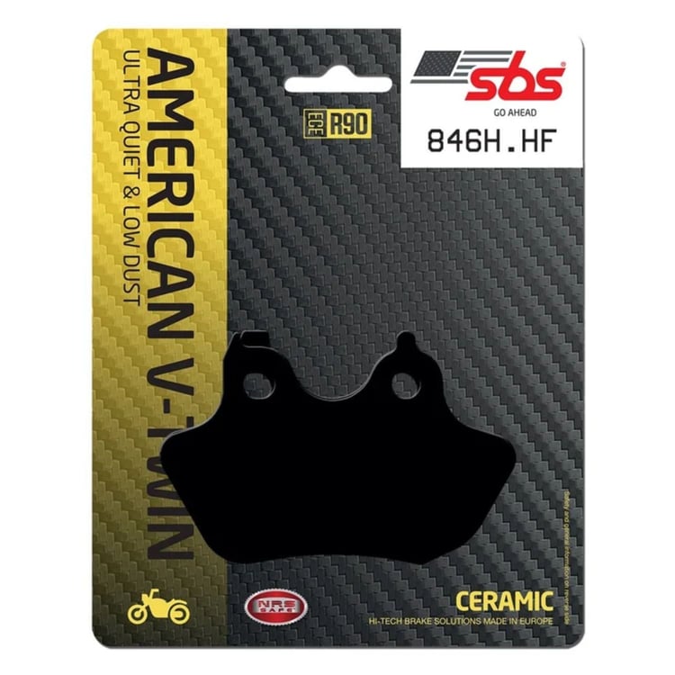 SBS HD Ceramic Front / Rear Brake Pads - 846H.HF