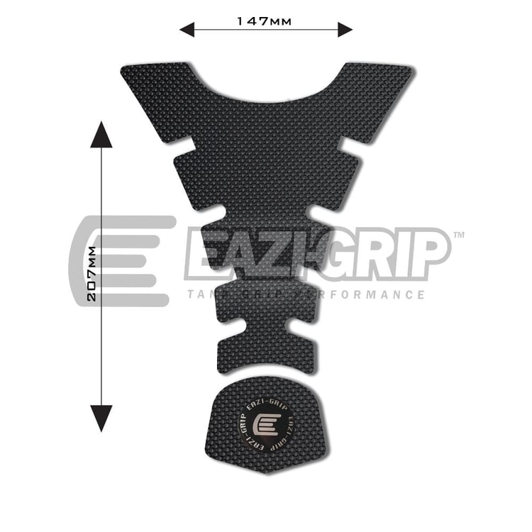 Eazi-Grip PRO Centre H 147mm x 207mm Black Tank Pad