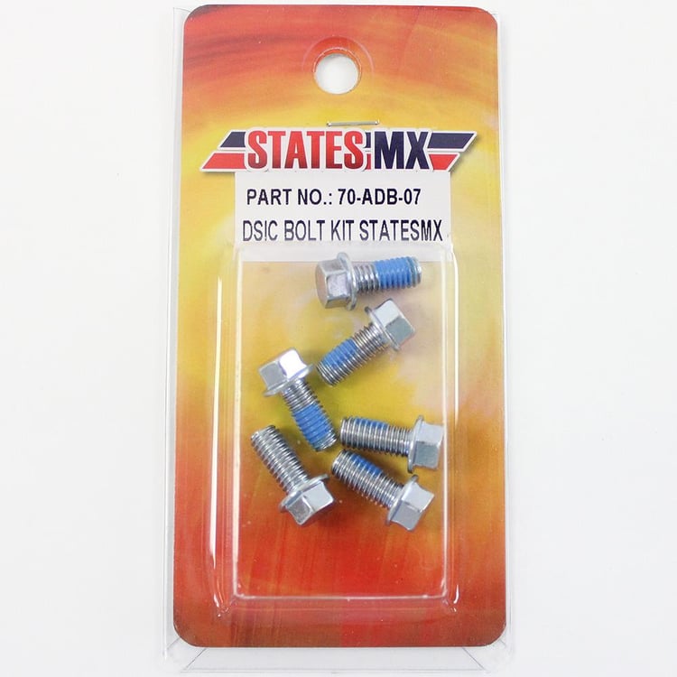 States MX Honda 6 Disc Bolt Kit