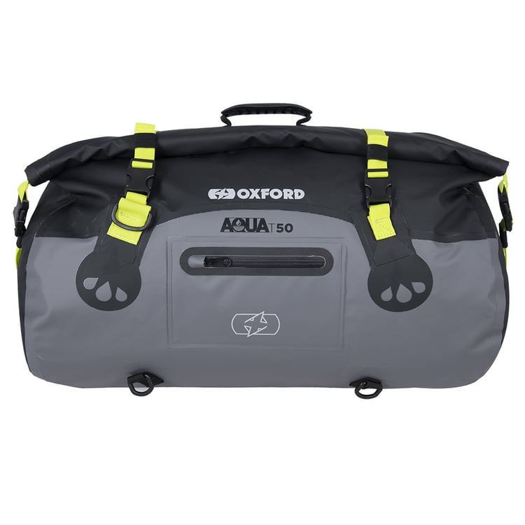 Oxford Aqua T50 Black/Fluro Roll Bag