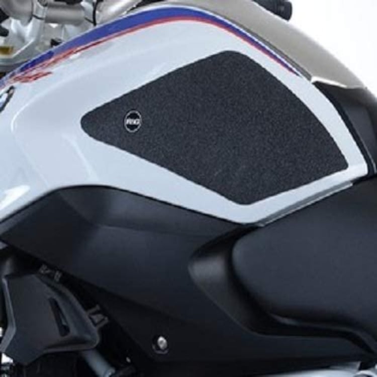R&G BMW R1250R Clear Tank Traction Grips