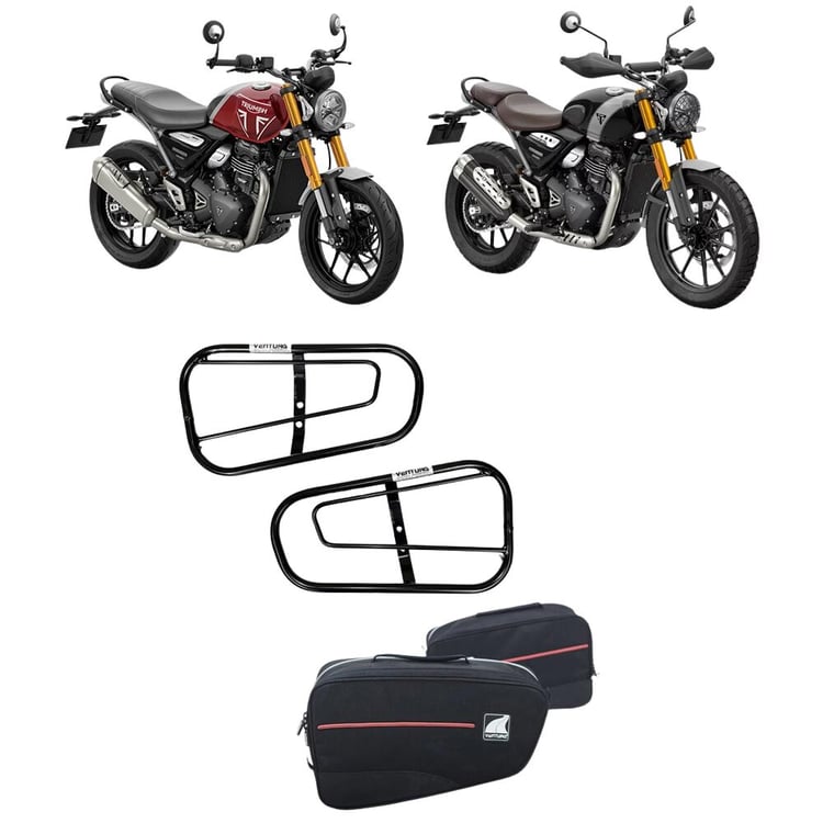 Ventura Triumph Speed 400 / Scrambler 400 X 2024 Bonnieville Pannier Kit 