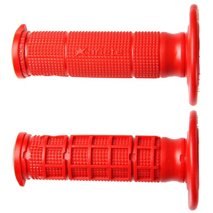 Ariete MX Unity Half Waffle Red Hand Grips