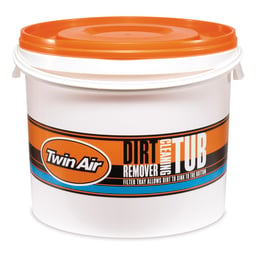 Twin Air Cleaning Tub including Cages Orange/Black 10L Lubricants