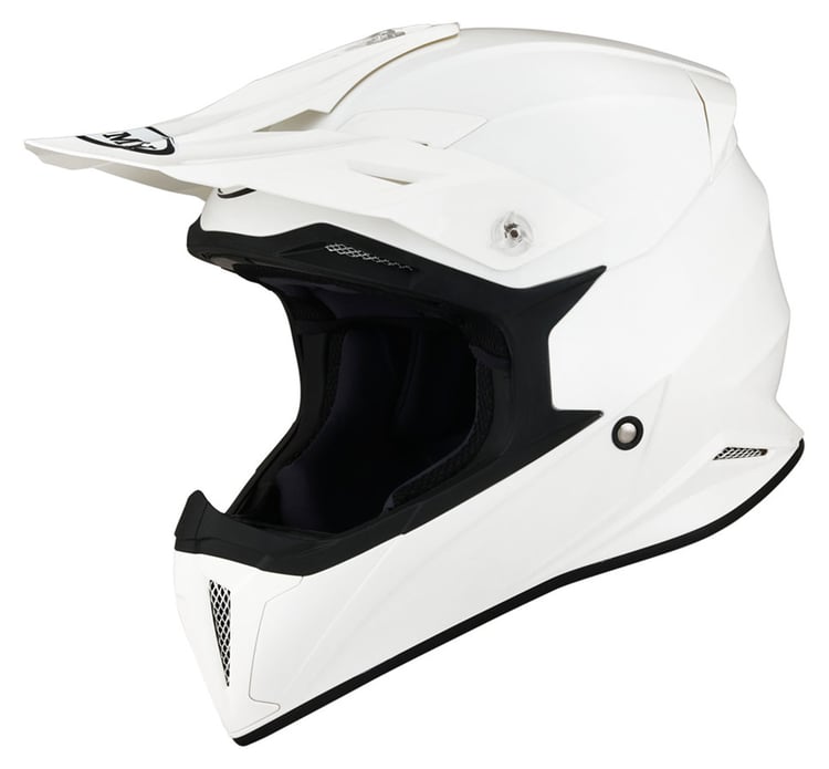 Suomy X-Wing Plain White Helmet