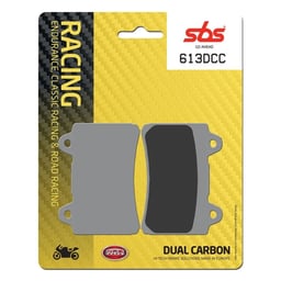 SBS Dual Carbon Classic Road Race Brake Pads - 613DCC