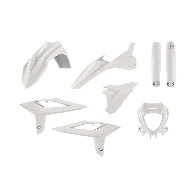 Polisport Beta RR 2T / 4T 2020 White Enduro Plastic Kit