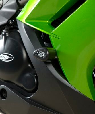 R&G Kawasaki ER6-F Black Aero Crash Protectors