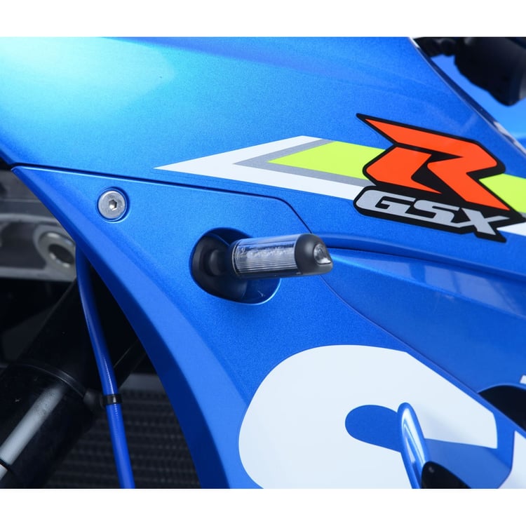 R&G Suzuki GSX-R1000/R Black Indicator Adapters