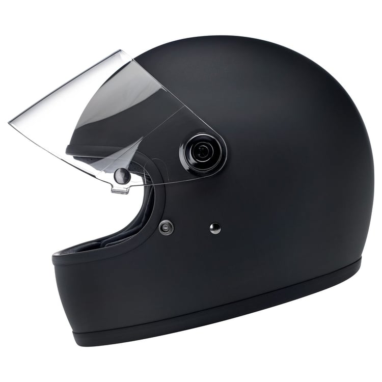 Biltwell Gringo S ECE Flat Black Helmet