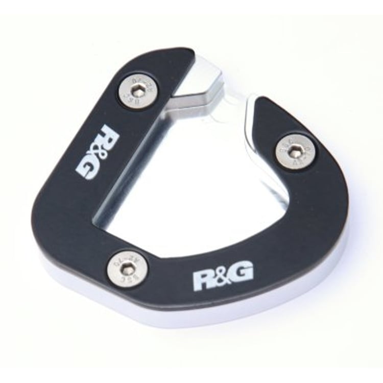 R&G Suzuki GSX1250FA/Bandit 650/S/Bandit 1250 Silver Kickstand Shoe