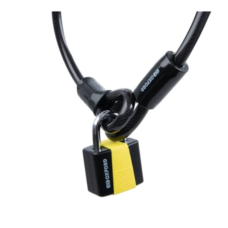 Oxford Loop Lock10 10mm x 1.8m Cable Lock/Padlock