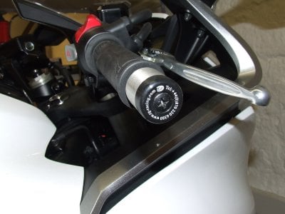 R&G Honda VFR1200 Black Bar End Protectors