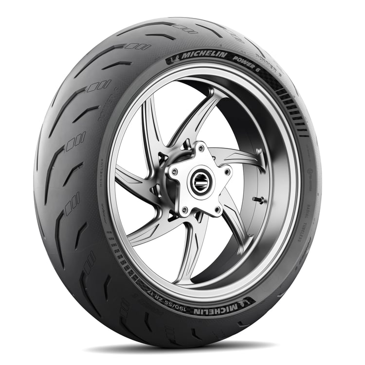 Michelin Power 6 190/55 ZR 17 (73W) Rear Tyre