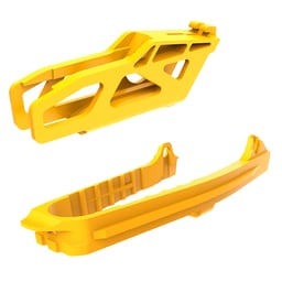 Polisport Suzuki RM-Z250 (19)/RM-Z450 (18-19) Yellow Chain Guide & Slider Kit