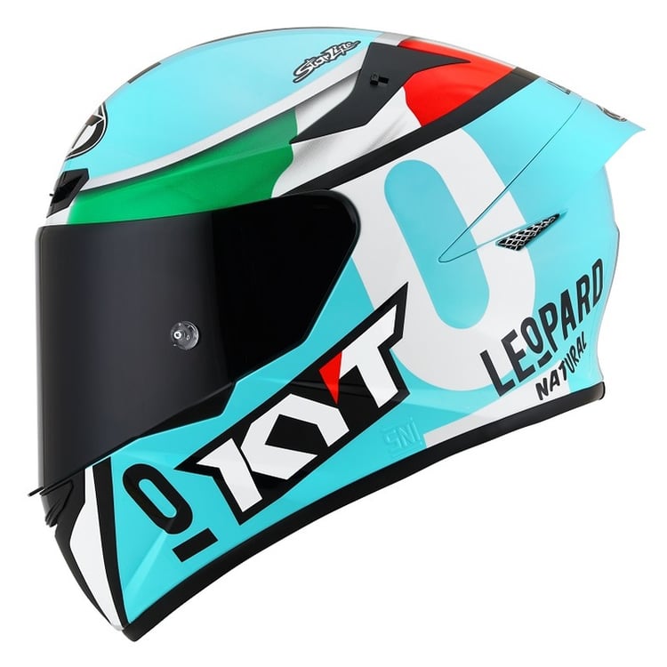 KYT TT-Course Leopard Replica Helmet