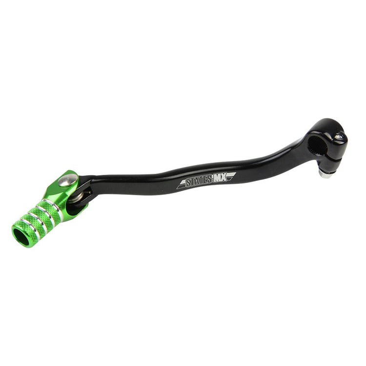 States MX Kawasaki KX450F 09-14 Green Forged Gear Lever