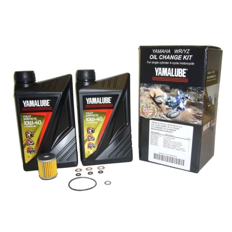 Yamalube Y4-S 20W50 Oil Change Kit