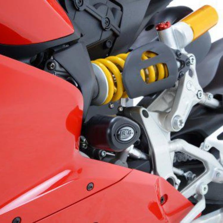 R&G Ducati Panigale Black Aero Crash Protectors