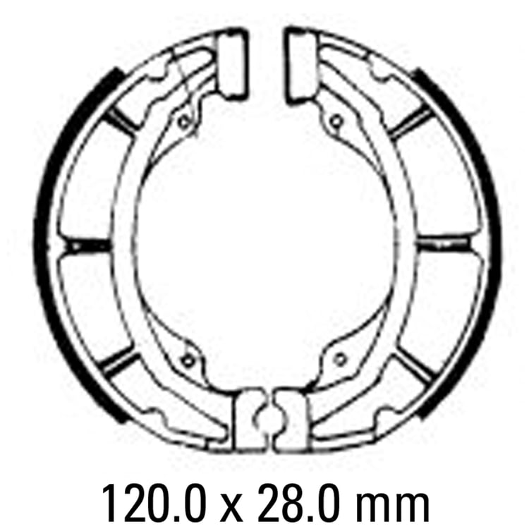 Ferodo FSB728 Brake Shoe Set