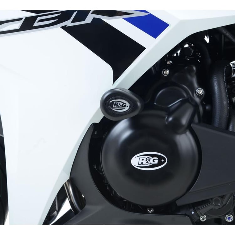 R&G Honda CBR500R 16-18 Black Aero Style Crash Protectors