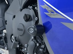 R&G Yamaha R1 No Drill Black Aero Crash Protectors
