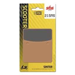 SBS Sintered Maxi Scooter Front Brake Pads - 215MS