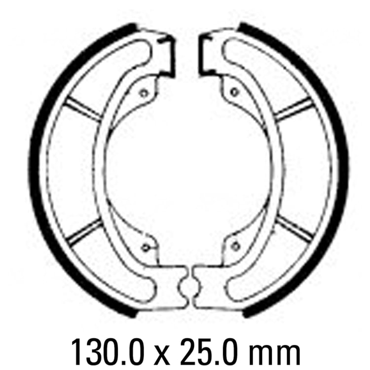 Ferodo FSB748 Brake Shoe Set