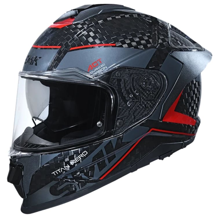 SMK Titan Carbon Nero Helmet