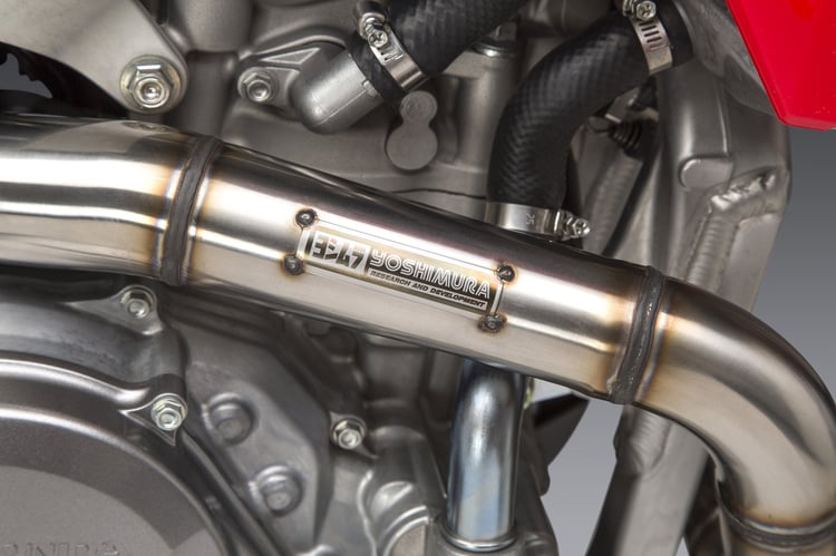 Yoshimura RS-12 Honda CRF450 (2020) Stainless Full Exhaust/Stainless Muffler