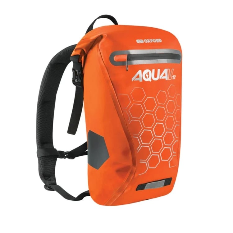 Oxford Aqua V 12 Orange Backpack