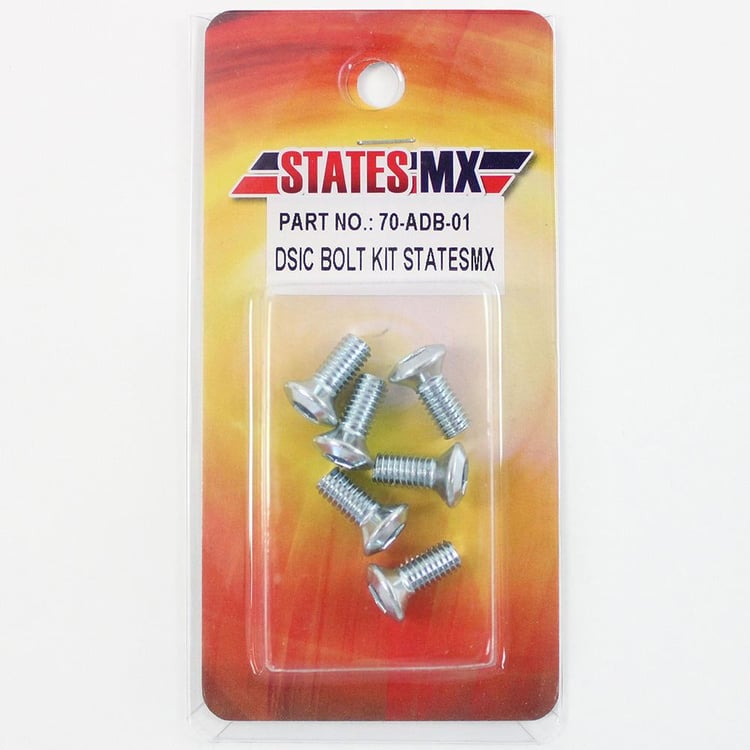 States MX 6PCS Disc Bolt Kit