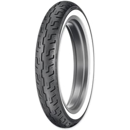 Dunlop D401F 100/90H19 White Wall Front Tyre