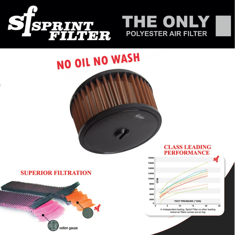 Sprint Filter P08 Suzuki DR-Z400 Kawasaki KLX400R Air Filter