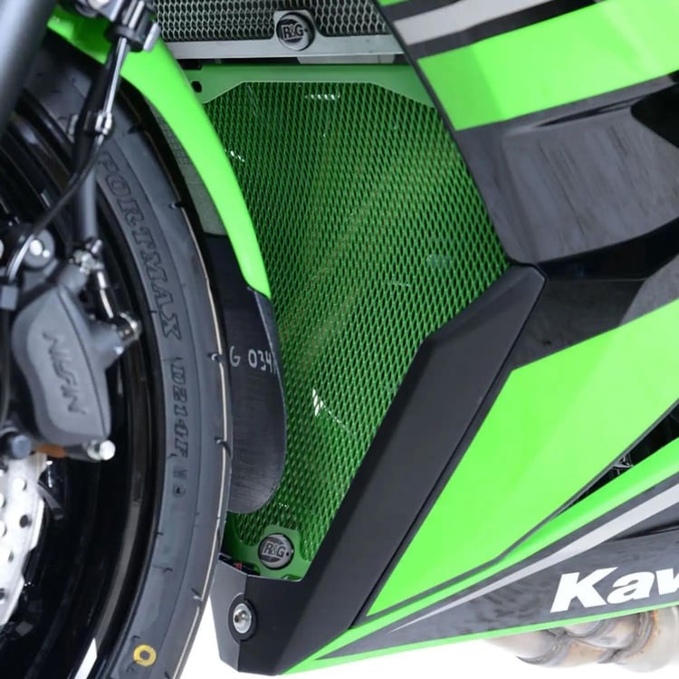 R&G Kawasaki Ninja 650 Black Downpipe Grille