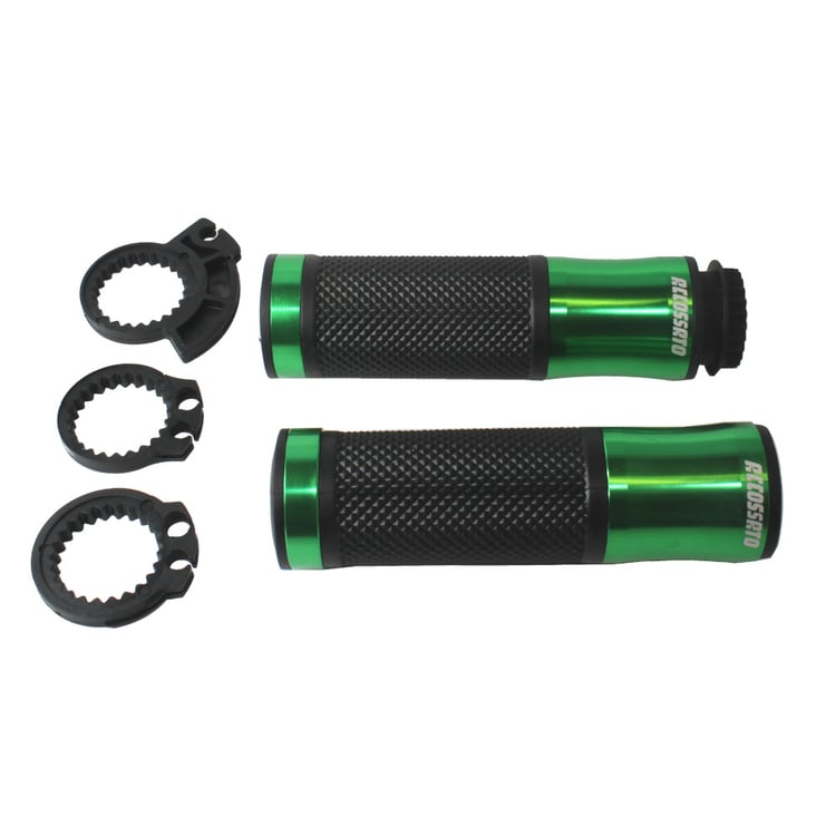 Accossato CNC Aluminium Green Racing Grips