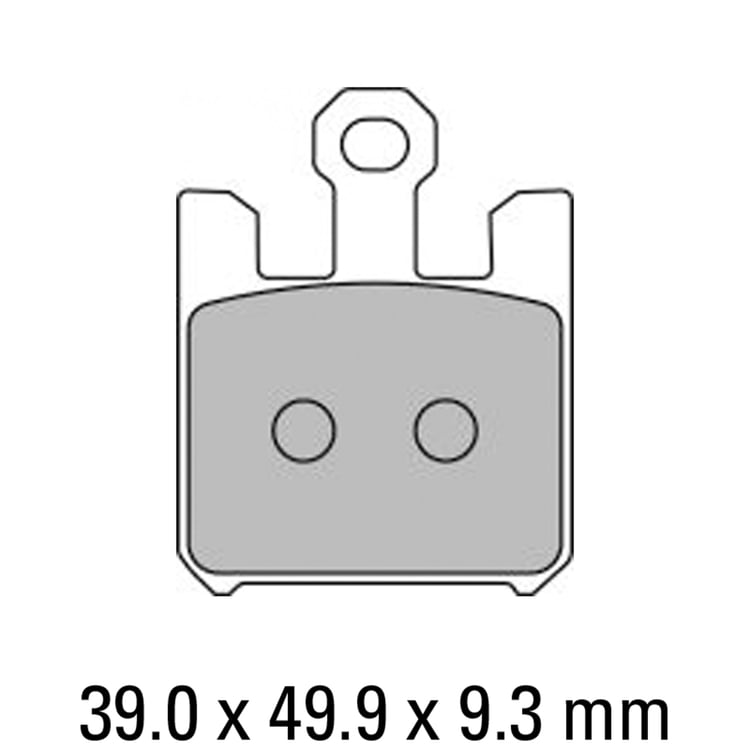 Ferodo FDB2203CP211 Carbon Race Brake Pads