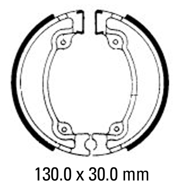 Ferodo FSB709 Brake Shoe Set