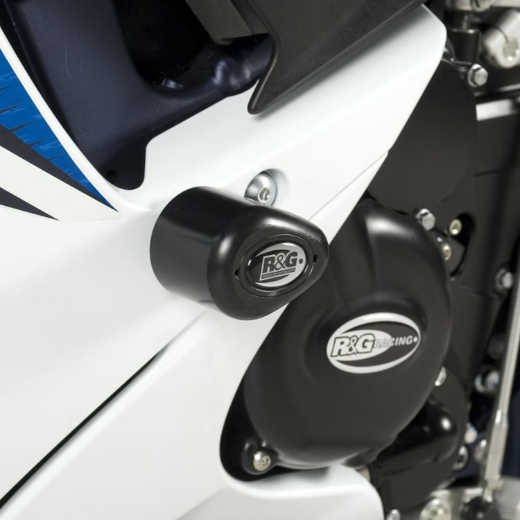 R&G Suzuki GSX-R600 11-17/GSX-R750 11-18 Black Aero Style Crash Protectors