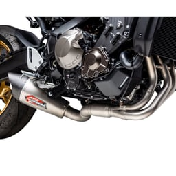 Yoshimura Race AT2 Yamaha MT-09 21-23/XSR 900 22-23 Stainless Steel with Muffler Full Exhaust System
